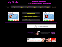 Tablet Screenshot of mygode.com